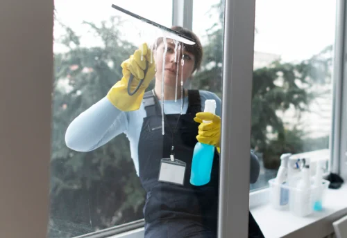 Nettoyage de vitres intérieures et extérieures à Doyet